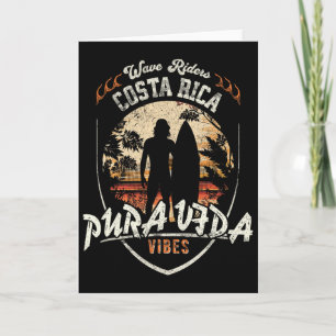 Pura Vida Surfing, Costa Rica, Surfing Pura Vida _ Card