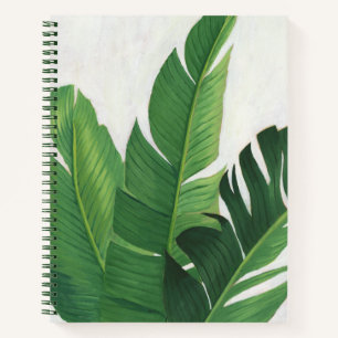 Pura Vida - Tropical Leaves Notebook