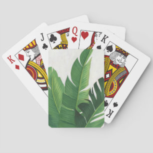 Pura Vida - Tropical Leaves Playing Cards