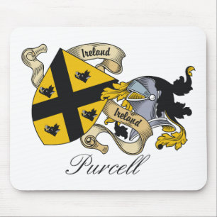 Purcell Family Crest Mouse Pad