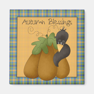 Purdy Pumpkins · Crow & Pumpkin Magnet
