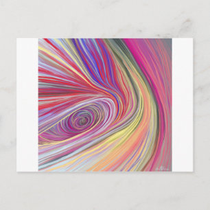 Pure Abstract Postcard