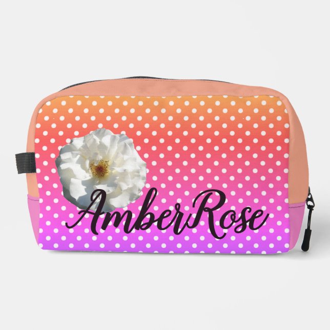 Pure Bliss- Customisable Toiletry Bag (Front)