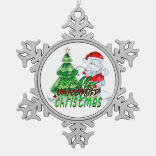 Pure Blood Christmas Orniment Snowflake Pewter Christmas Ornament