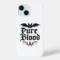 Pure Blood Gothic Bat Design | Dark Vampire