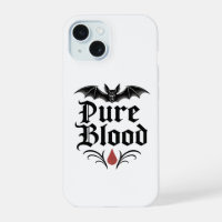 Pure Blood Gothic Bat Design | Dark Vampire