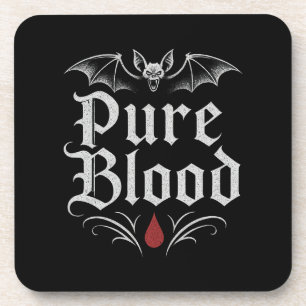 Pure Blood Gothic Mug Coaster