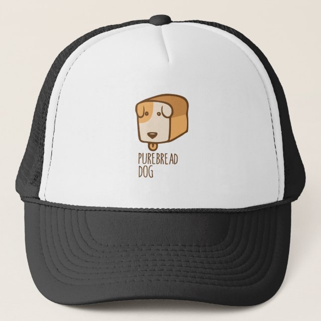 Pure-Bread Dog Trucker Hat (Front)