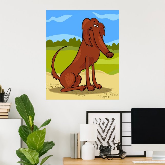 Pure Bred Irish Setter Dog Poster (Creator Uploaded)