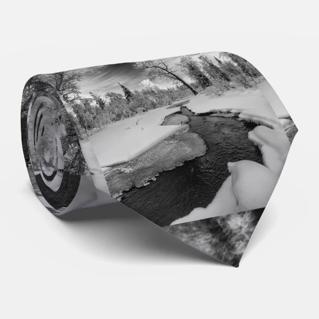 Pure Campbell Creek Tie (Rolled)