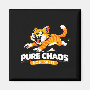 Pure Chaos Funny Ca Magnet