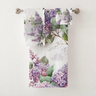 Pure Elegance Lilac Towel Ensemble