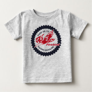 Pure Firebird Racing Gasoline vintage sign Baby T-Shirt