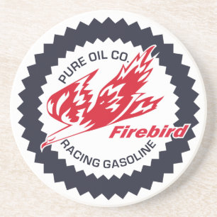 Pure Firebird Racing Gasoline vintage sign Coaster
