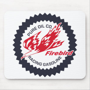 Pure Firebird Racing Gasoline vintage sign Mouse Pad