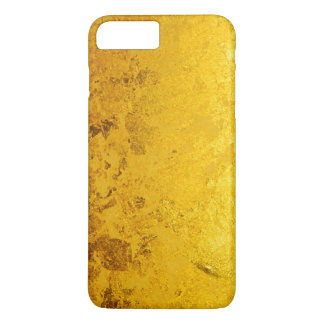 PURE GOLD LEAF Pattern + your text / photo iPhone 8 Plus/7 Plus Case