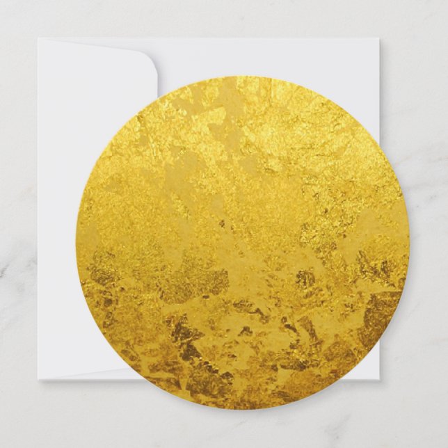 PURE GOLD pattern / gold leaf (Front)