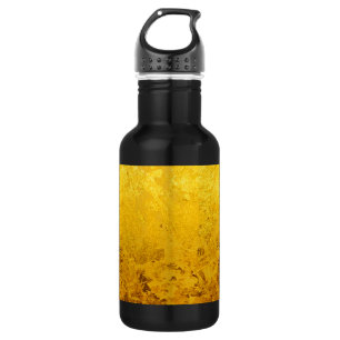 PURE GOLD pattern / gold leaf 532 Ml Water Bottle