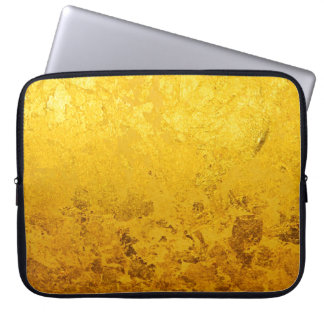PURE GOLD pattern / gold leaf Laptop Sleeve