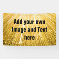 PURE GOLD Shower Pattern + your text / photo