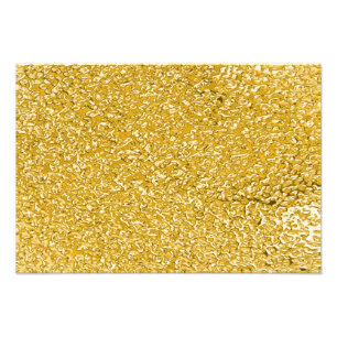 PURE GOLD Splatter Pattern + your text / photo