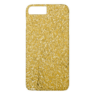 PURE GOLD Splatter Pattern + your text / photo iPhone 8 Plus/7 Plus Case