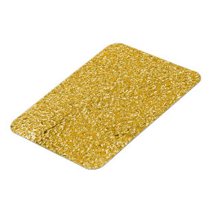 PURE GOLD Splatter Pattern + your text / photo Magnet