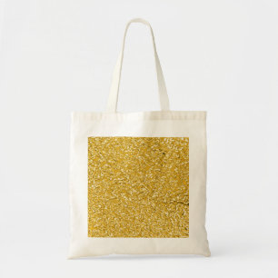 PURE GOLD Splatter Pattern + your text Tote Bag
