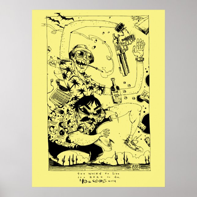 Pure Gonzo Print/Poster Poster (Front)