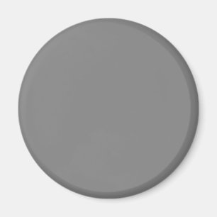 Pure Grey 808080 Colour - Option to Add Name Magnet