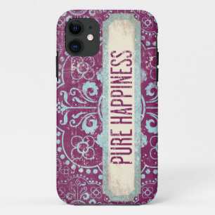 Pure Happiness Purple Blue iPhone 5/5S Case
