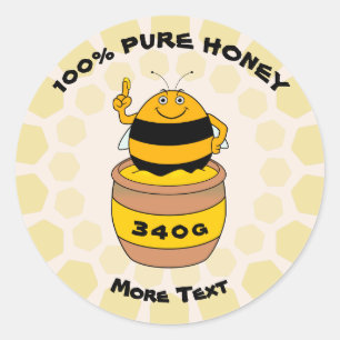 Pure Honey Classic Round Sticker