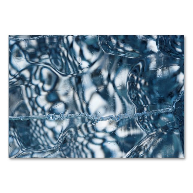 Pure Ice Table Number (Front)