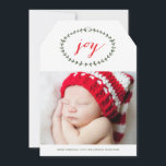 Pure Joy Holiday Photo Card<br><div class="desc">Photography courtesy of Tabitha Patrick Photography: http://tabithapatrickphotography.com/</div>