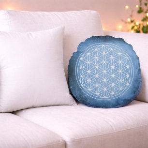 Pure Light – Colour of Heart Round Cushion