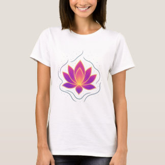 Pure Lotus Flower T-Shirt | Women's Yoga Apparel