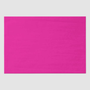 Pure Magenta Pink Solid Tissue Paper