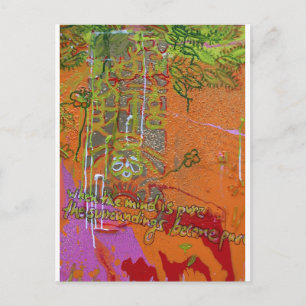 "Pure Mind" Postcard