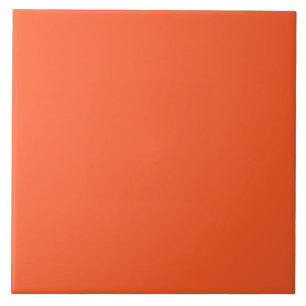 Pure Orange Ceramic Tile. Ceramic Tile