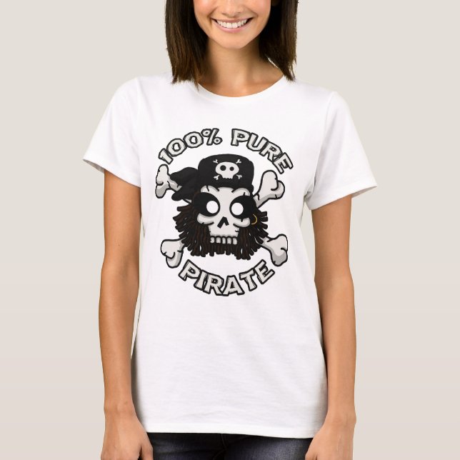 Pure Pirate Ladies Tank (Front)