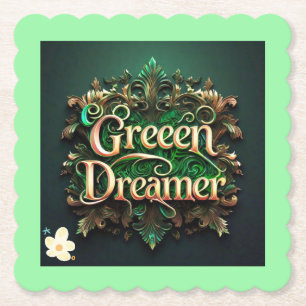 "Pure Planet Promise" Paper Coaster