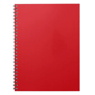Pure Red Notebook