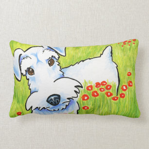 Pure Schnauzer Lumbar Cushion