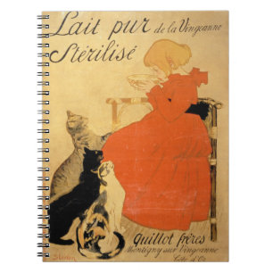 'Pure Sterilised Milk from La Vingeanne', 1894 (co Notebook