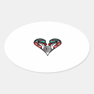 PURE THIS LOVE OVAL STICKER