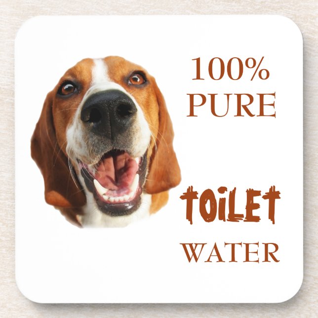 Pure Toilet Water Coaster (Front)