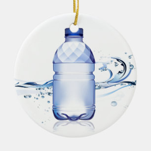 Pure Water Bottle design Ceramic Tree Decoration