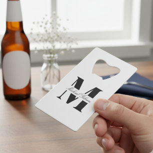 Pure White   Personalized Monogram Groomsmen 