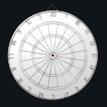 Pure White Solid Colour Dartboard<br><div class="desc">Pure White Solid Colour</div>