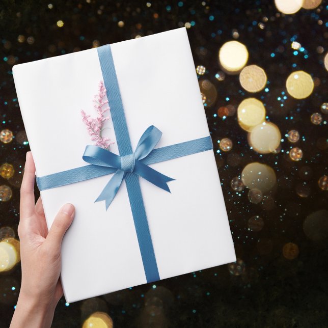 Pure White Solid Colour Wrapping Paper (Creator Uploaded)